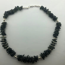 Load image into Gallery viewer, Tumbled Moldavite Necklace - 925 Silver - 83.2gr/415.1ct - 93 Moldavite Pieces
