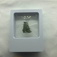 Load image into Gallery viewer, New England Hand Crafted Besednice Moldavite Pendant - 4.14gr/20.70ct - Sterling Silver Prong Set -
