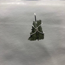 Load image into Gallery viewer, New England Hand Crafted Besednice Moldavite Pendant - 4.14gr/20.70ct - Sterling Silver Prong Set -
