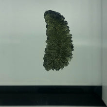 Load image into Gallery viewer, Moldavite Crescent Moon Shaped Crystal - A+ Grade  - 5.31gr/26.55ct - Beautiful Natural Textured Stone
