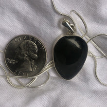 Load image into Gallery viewer, Moldavite Cabachon  Pendant 925 Silver Bezel Set Metaphysical Crystal  36.15 Ct
