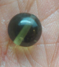 Load image into Gallery viewer, Moldavite Bead 8mm .66Gr/3.30Ct Jewelry Grade With COA Authentic Rare Item
