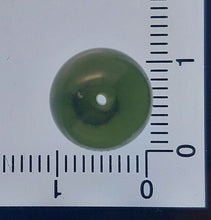 Load image into Gallery viewer, Moldavite bead 11mm 1.58gr/7.90ct jewelry grade with coa authentic rare item
