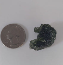 Load image into Gallery viewer, Moldavite 7.13 grams 35.65ct Grade A with Certificate of Authenticity
