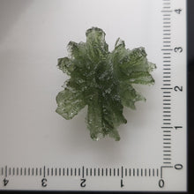 Load image into Gallery viewer, Besednice Moldavite 3.5gr/17.50ct Jezkovna with Certificate of Authenticity
