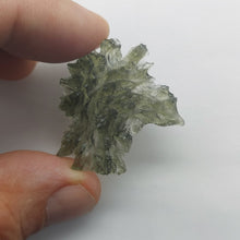 Load image into Gallery viewer, Moldavite 3.7gr/18.5ct Besednice Jezkovna with Certificate of Authenticity
