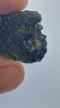 Load image into Gallery viewer, Moldavite 9.23 grams 46.15ct grade a with certificate of authenticity
