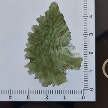 Load image into Gallery viewer, Moldavite 8.9gr/44.5ct Besednice Jezkovna with Certificate of Authenticity
