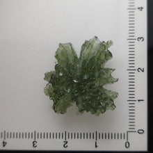 Load image into Gallery viewer, Besednice Moldavite 3.5gr/17.50ct Jezkovna with Certificate of Authenticity
