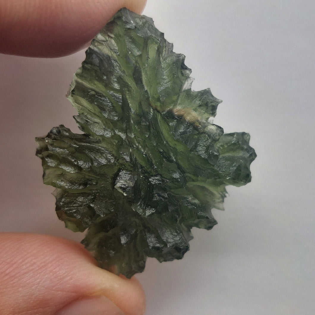 Moldavite 7.66gr/38.3ct Besednice Jezkovna with Certificate of Authenticity