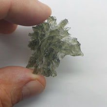 Load image into Gallery viewer, Moldavite 3.7gr/18.5ct Besednice Jezkovna with Certificate of Authenticity
