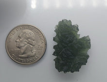 Load image into Gallery viewer, Besednice Moldavite 6.04gr/30.2ct Jezkovna with Certificate of Authenticity
