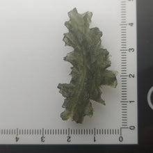 Load image into Gallery viewer, Besednice Moldavite 4.84gr/24.20ct Jezkovna with Certificate of Authenticity
