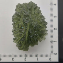 Load image into Gallery viewer, Besednice Moldavite 9.99gr/49.95ct Jezkovna with Certificate of Authenticity
