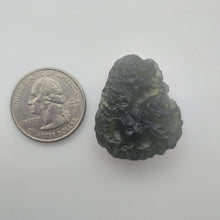 Load image into Gallery viewer, Moldavite 11.58 grams/57.9ct Grade A with Certificate of Authenticity
