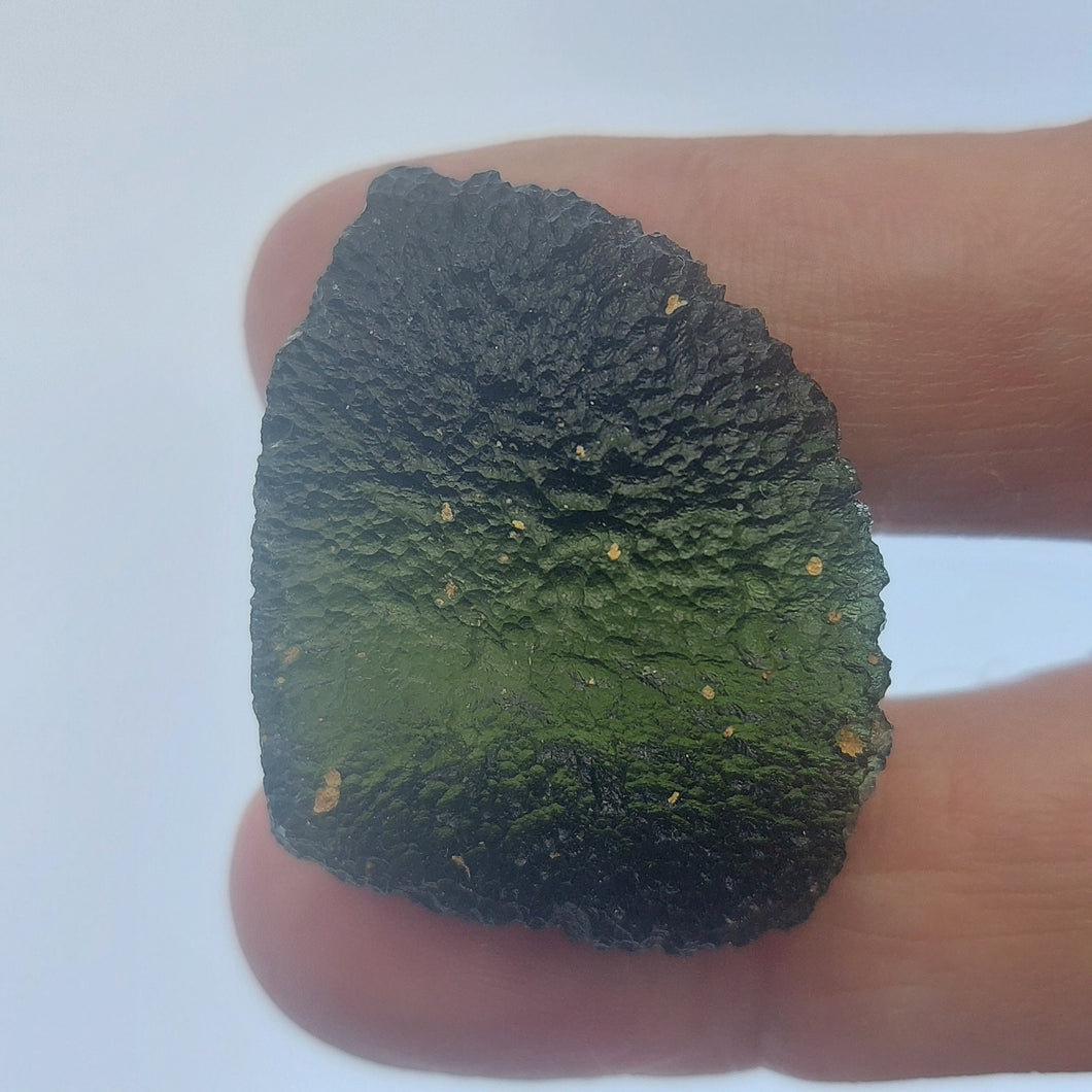 Moldavite 14.2 grams/71.0ct Museum Quality with Certificate of Authenticity